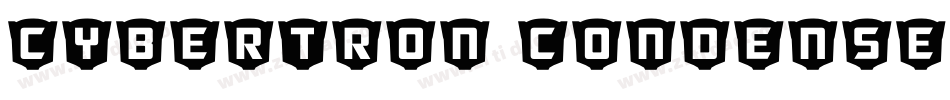 Cybertron Condensed字体转换